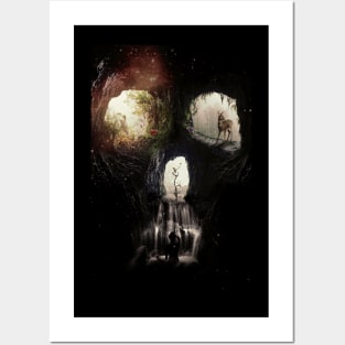 Skull Posters and Art